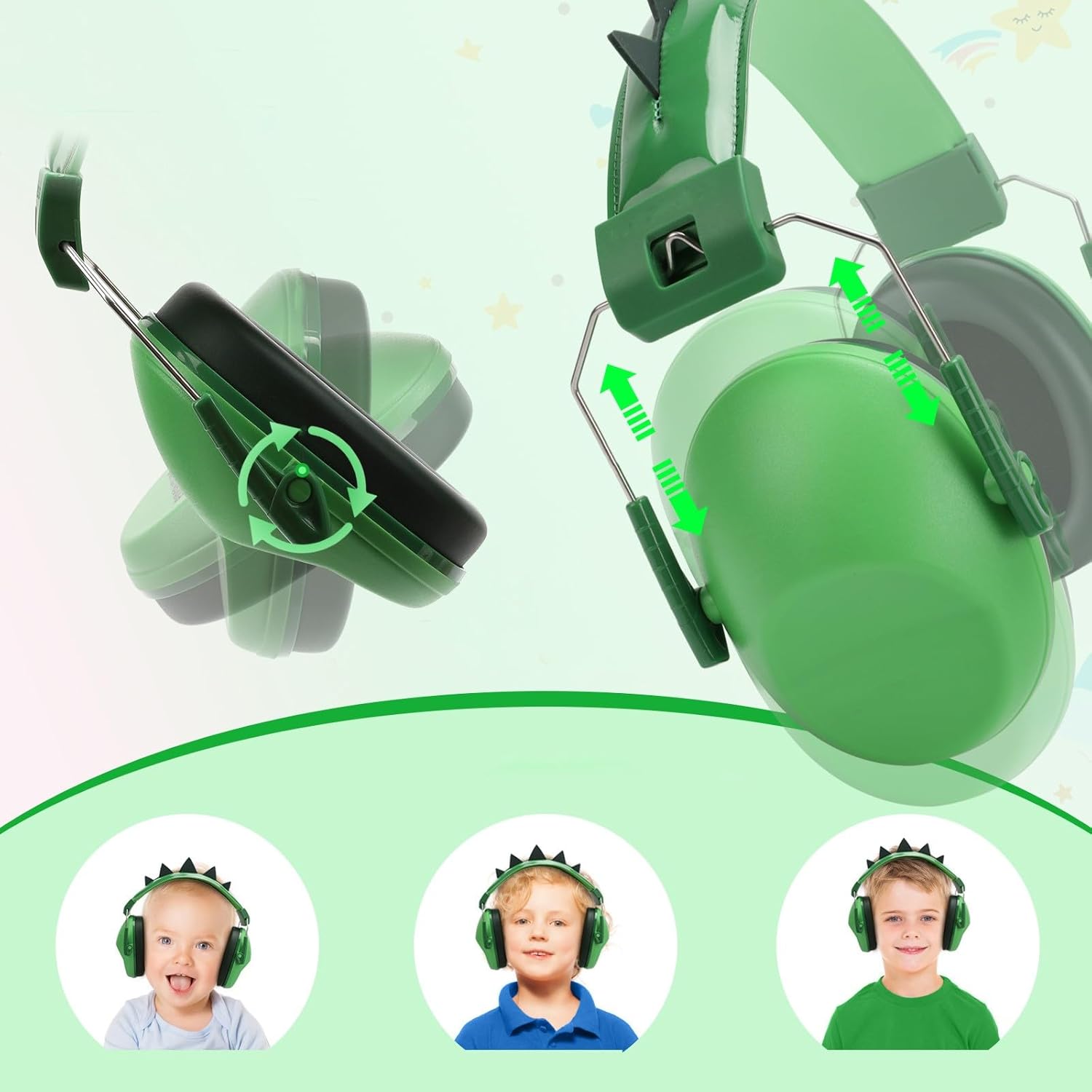 Sound Proof Hearing Protectors Kid Ear Protections 28dB Noise Cancelling Headphone Noise Reduction Earmuffs For Sleep Enhancing Ear Protections