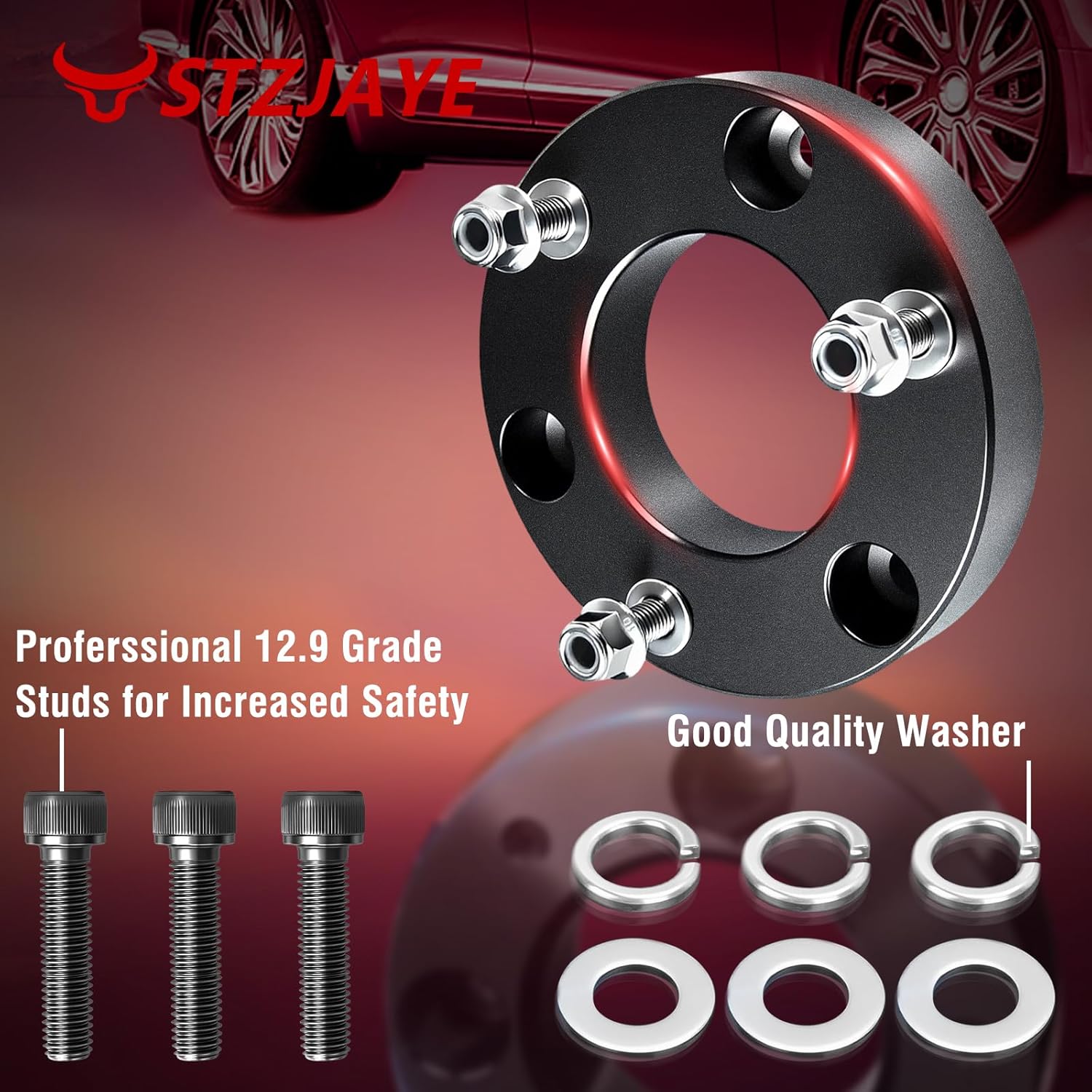 1.5inch Leveling Kit for Avalanche 2007-2013, Front Strut Spacers for 2007-2014 Suburban 1500/Yukon XL 1500, for 2007-2025 Silverado 1500/Sierra 1500/Tahoe/Sierra/Yukon, for 15-25 Suburban/Yukon XL