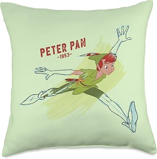 Disney Ink and Paint Peter Pan 1953 Throw Pillow