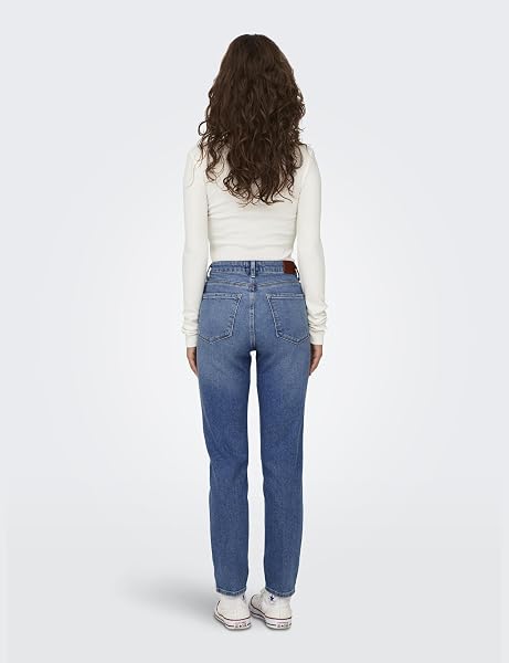 NAME IT Damen Onlemily Stretch Hw St Ank Cro718 Noos - 5