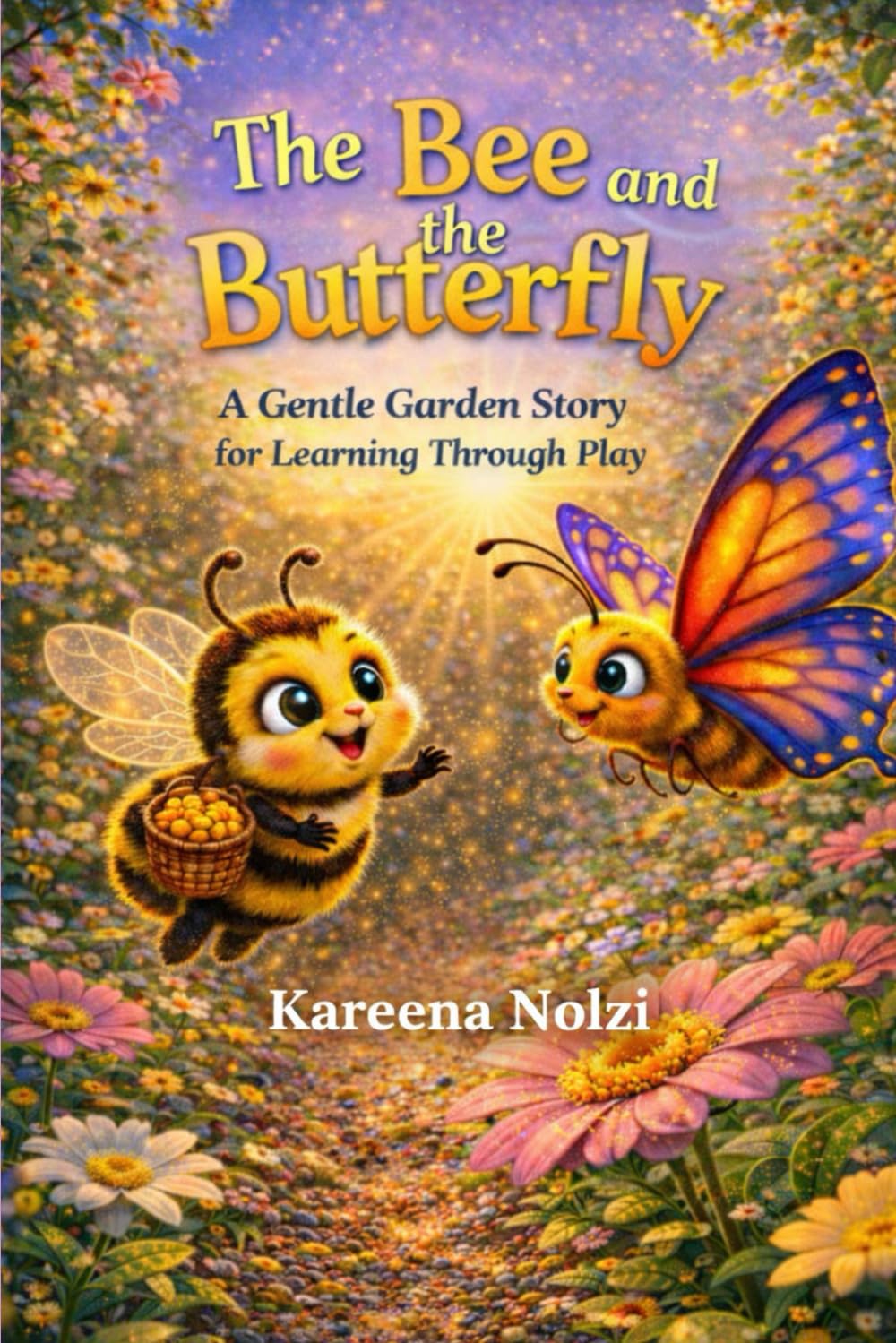 The Bee and the Butterfly: A Gentle Garden Story for Learning Through Play (Garden Nature Stories for Kids)