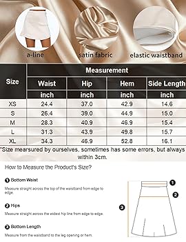 Zeagoo Womens Skirts Summer Mini Length High Waisted