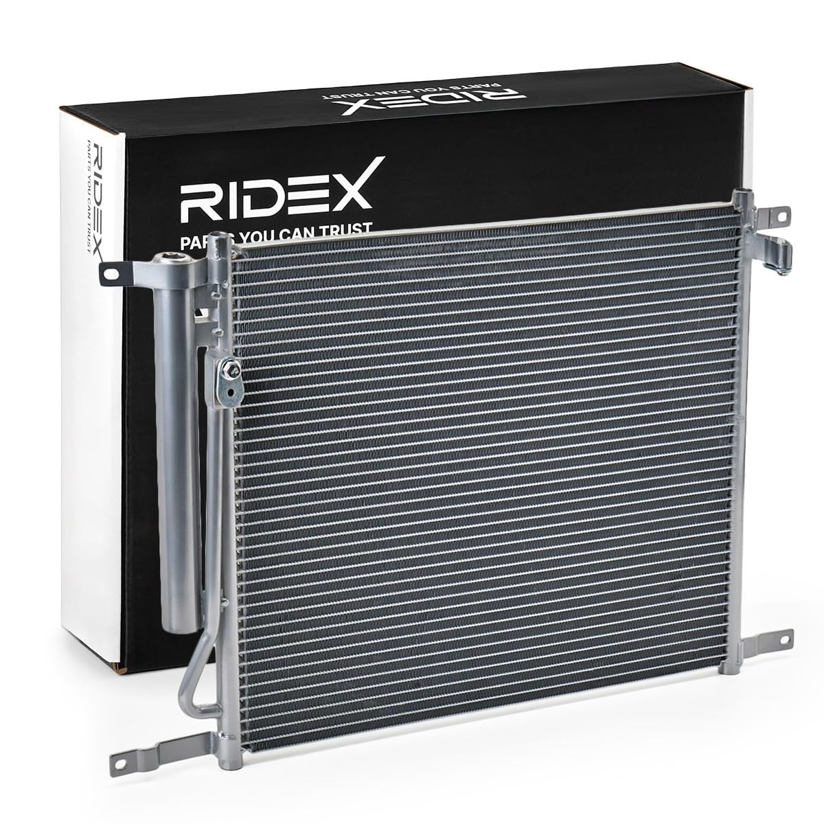 RIDEX 448C0165 Condensador aire acondicionado con secador Compatible con CHEVROLET Aveo/Kalos Hatchback T250, T255