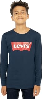 Levi's Baby Boys Lvb French Terry Batwing P 6e9078 Sweatshirt 5T Dress Blues