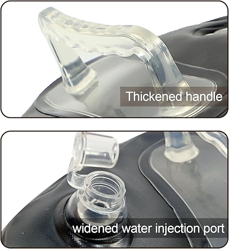 Miniatura 3 de Pesa rusa de agua suave de 71015 libras, pesas llenas de agua para ejercicio de fitness, juego de mancuernas de agua portátiles, pesas rusas