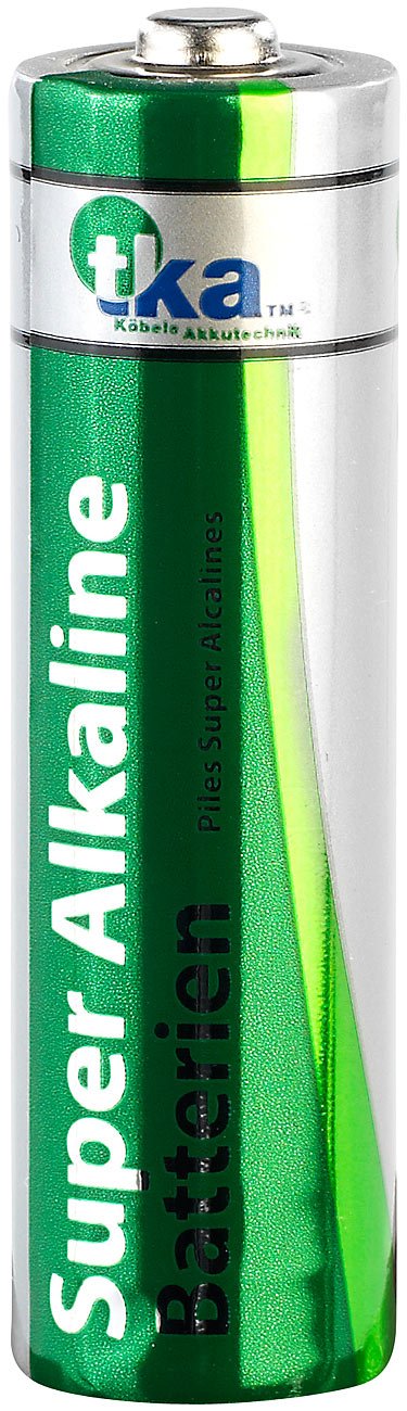 tka Köbele Akkutechnik batteria mn1500: Set da 200 Super-Alcaline-Batterie, Tipo AA/Mignon, 1,5 V