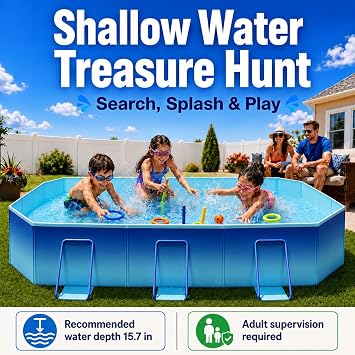 Japard Foldable Non-Inflatable Pool XX Large 115