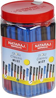 NatarajGCM Ball Pens Jar – Pack of 1 Jar | Smooth Writi...