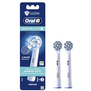 Oral-B Gum Care Replacement Brush Heads for an Oral-B Electric Toothbrush Pack of 2