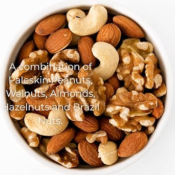 Hides Fine Foods - Mixed Nuts 1kg - GMO Free - Suitable for Vegetarians - Great for Baking - Flapjacks, Breakfast - Granola - Trail Mix - Cooking - Snacking