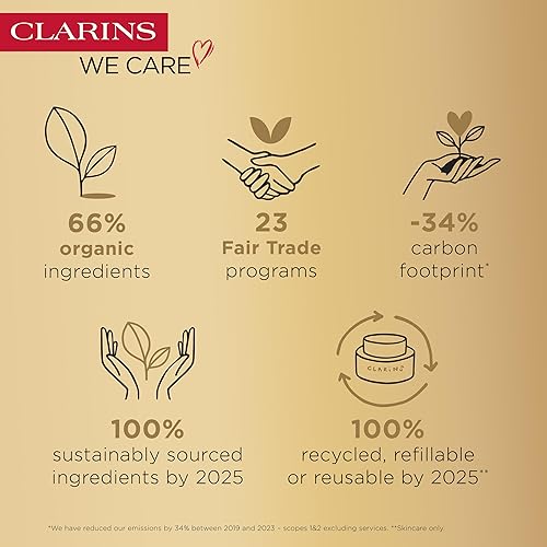 Miniatura 14 de Clarins DOUBLE SERUM LIGHT TEXTURE  Anti Aging Serum  Visibly Firms, Smoothes, Boosts Radiance and Refines Pores  24H Hydration  Great for