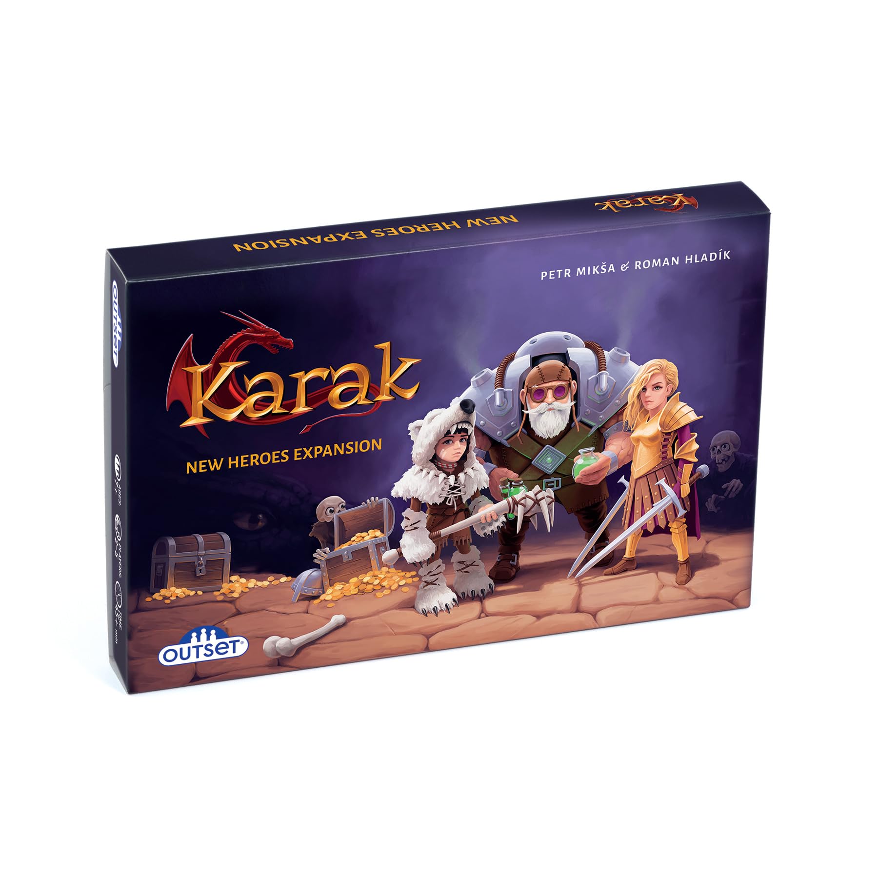 Karak New Heroes Expansion – Expansion for Karak – 7+ Years – Role Playing Board Game