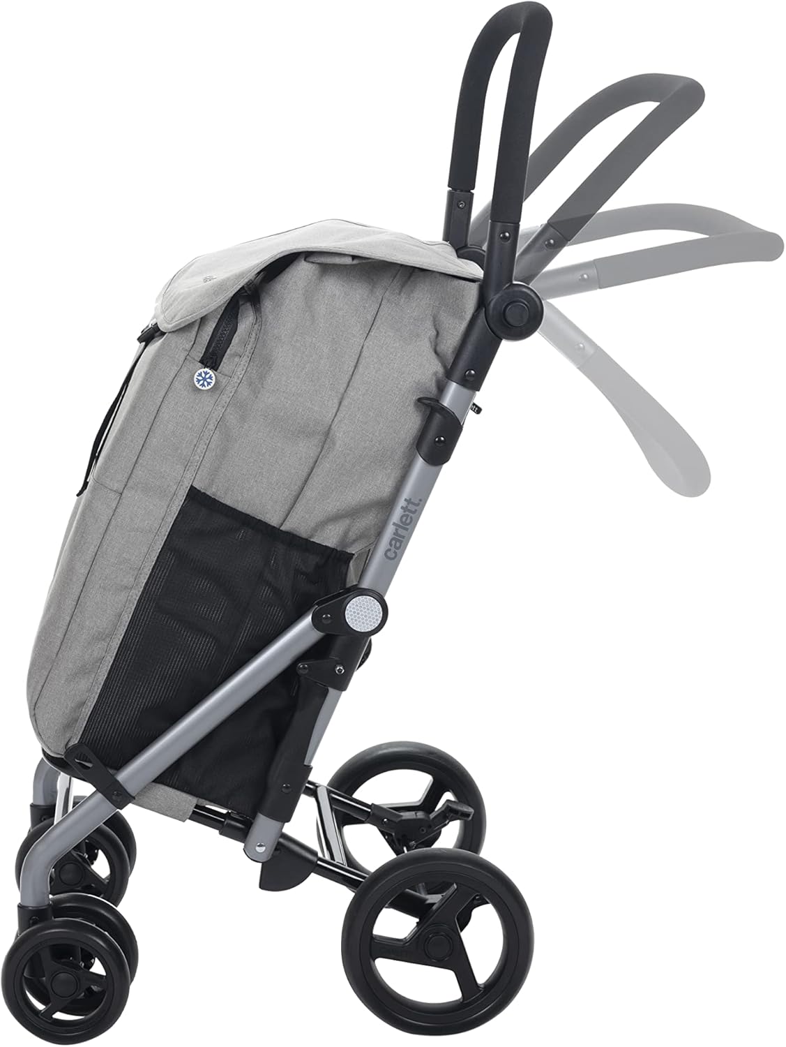 Carlett Pack Classic Duo handle adjustment mechanism