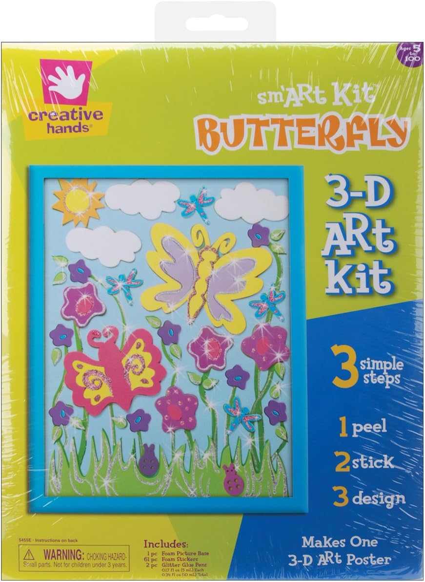 Fibrecraft 3D Art KitButterfly Toys & Games
