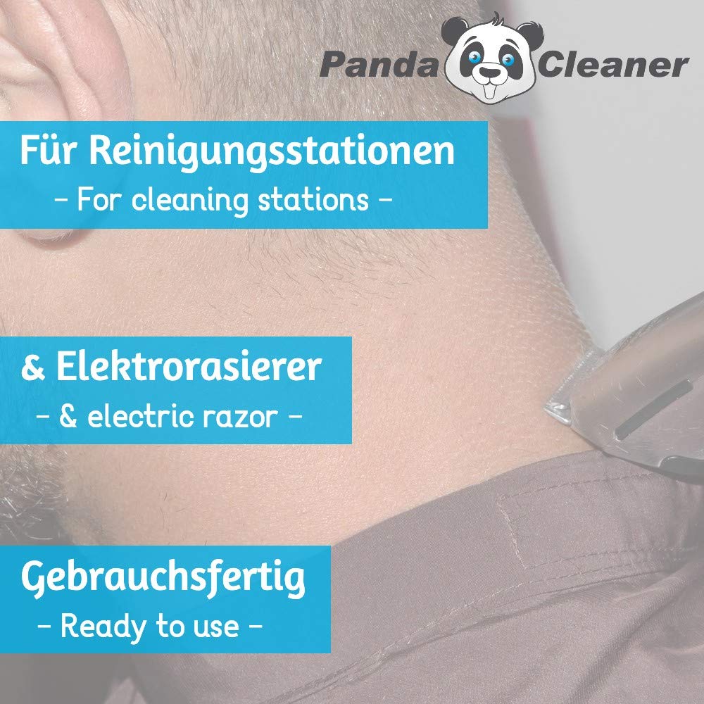 PandaCleaner Shaving Head Cleaner 2.0 Set of 3 3000ml Refillable Cleaning Cartridge for Braun CCR