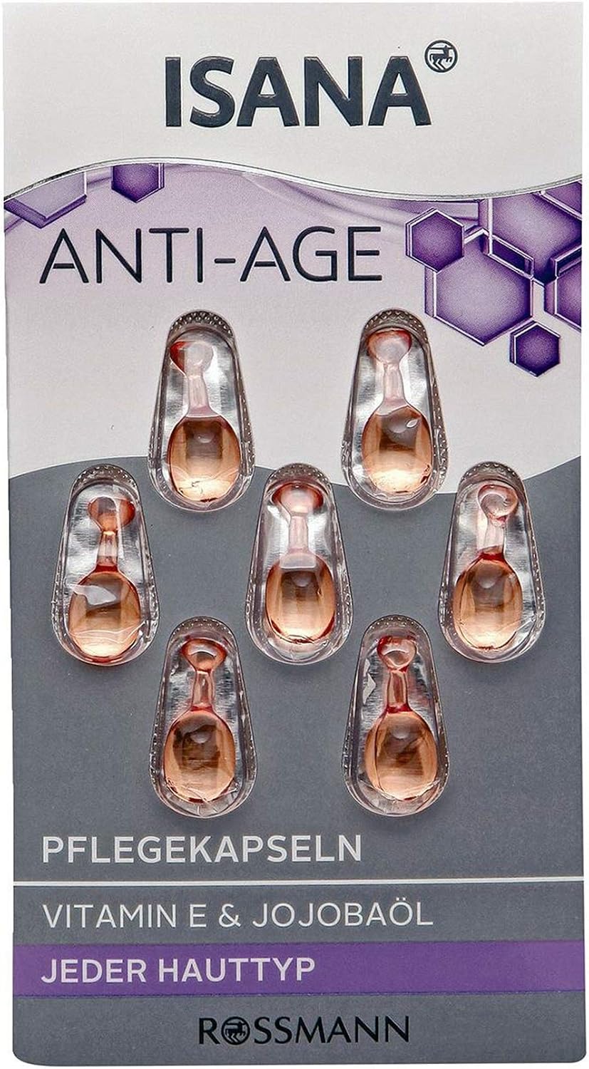 Isana Anti Age Bakım Kapsülleri Kırışıklık Önleyici 7'li
