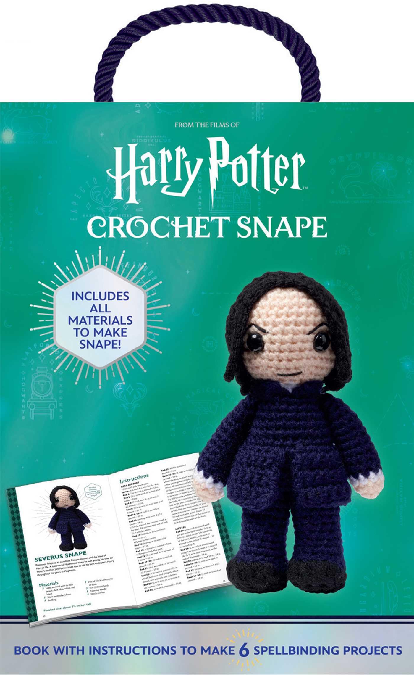 Harry Potter Crochet Snape