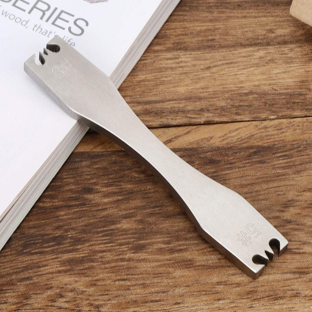 Zipper Gear Remover Denti Tool Pinze Articoli in Pelle Fatti a Mano Piccole Pinze Mini Pinze Strumenti Artigianali Forniture Cerniera Detooth Levapunti (Dispositivo di rimozione