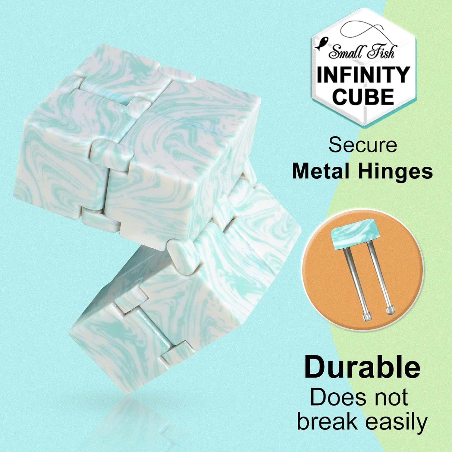 Infinity Cube Fidget Toys for Kids, Sensory Fidget Cube for Stress Relief image 4