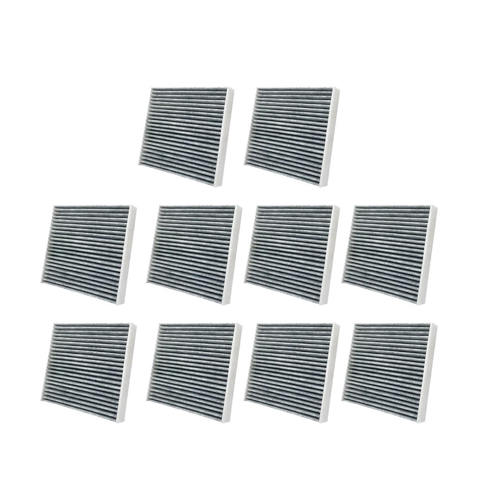 Eguias 10Pcs Car Air Filter Fit For Subaru Crosstrek 2018-2023 Carbon Fiber Cabin Auto Filters 87139-0E040 87139-0R030 Cf12157 Cabin Filter Cabin Air Filter(10Pcs)