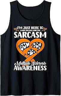 Im Just Here To Carry The Bag MS Multiple Sclerosis Tank Top
