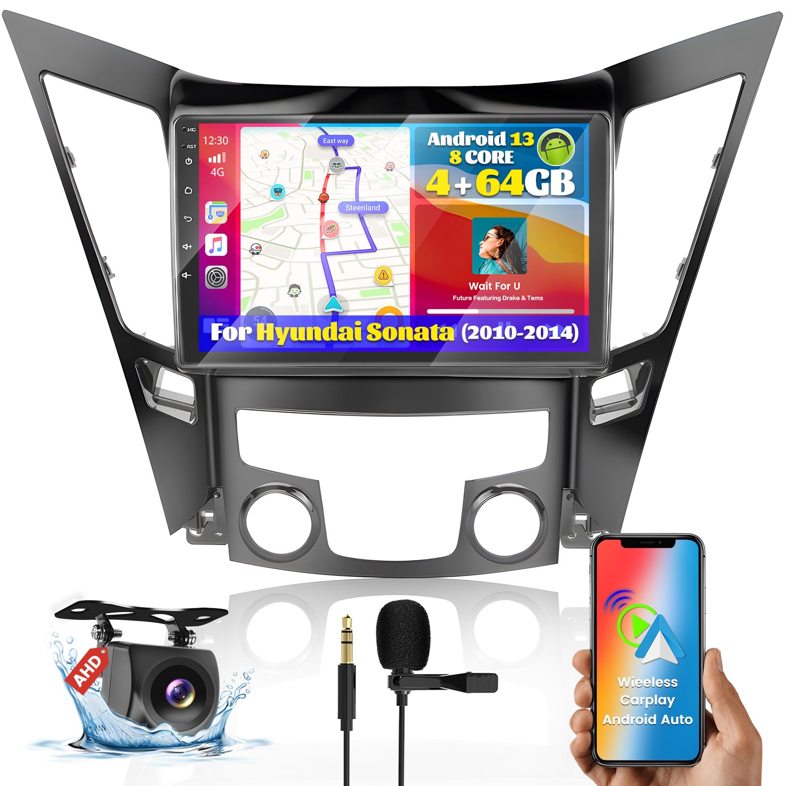 Fuluku Android 13 Carplay Stereo