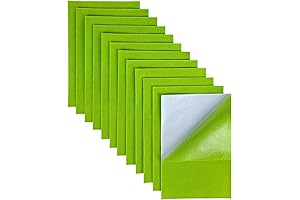 Jtnohx Self Adhesive Lime Green Felt Sheets