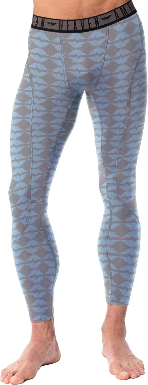 AMERICAN HEAVEN Men's Base Layer/Athletic/Running Tights/Leggings-Soft Thermal Bottoms| Multi Packs