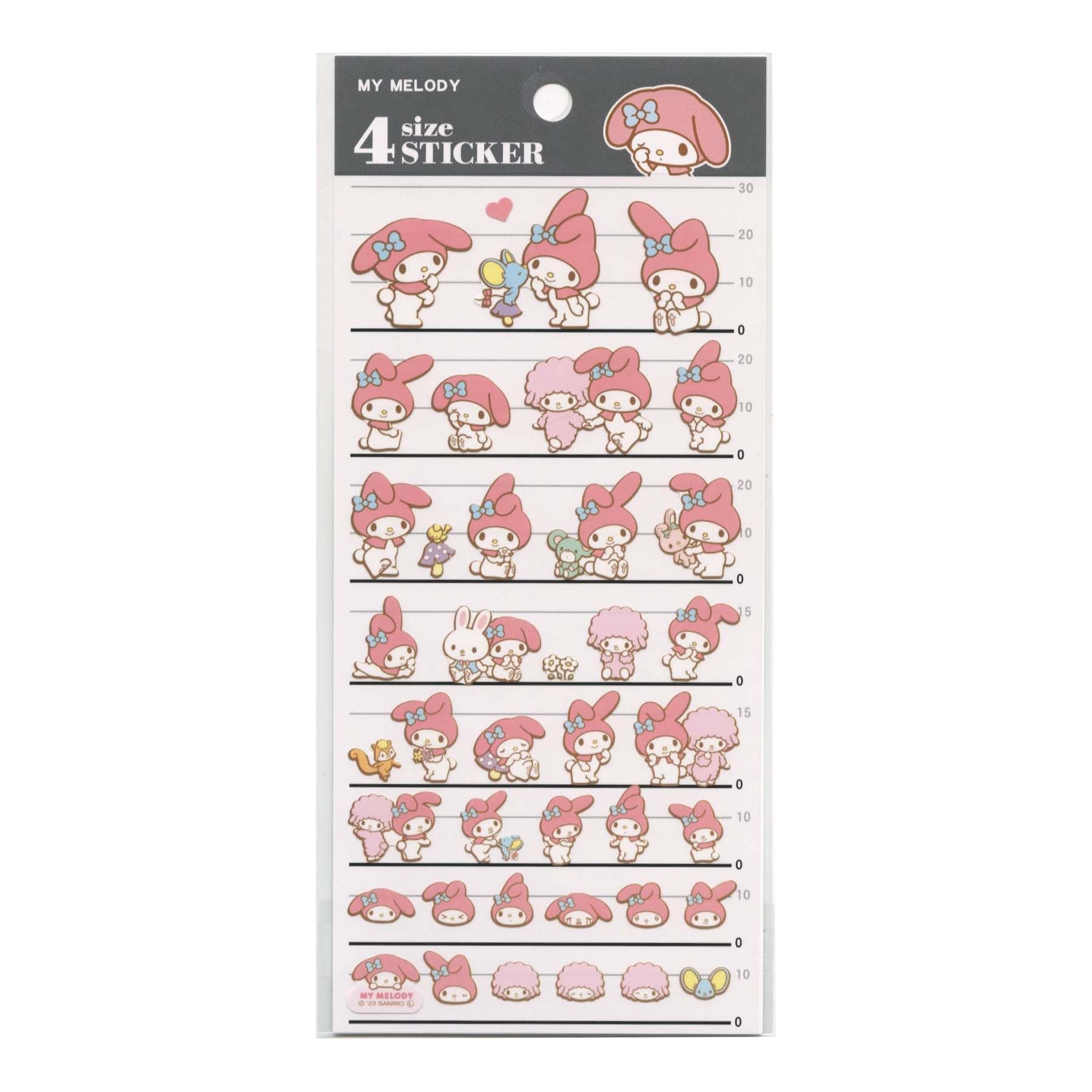 Amazon.co.jp: マイメロディ[シールシート]4サイズステッカー 4SIZE