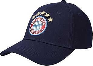 FC Bayern München Baseball Cap Adult Logo Red, Navy or Black