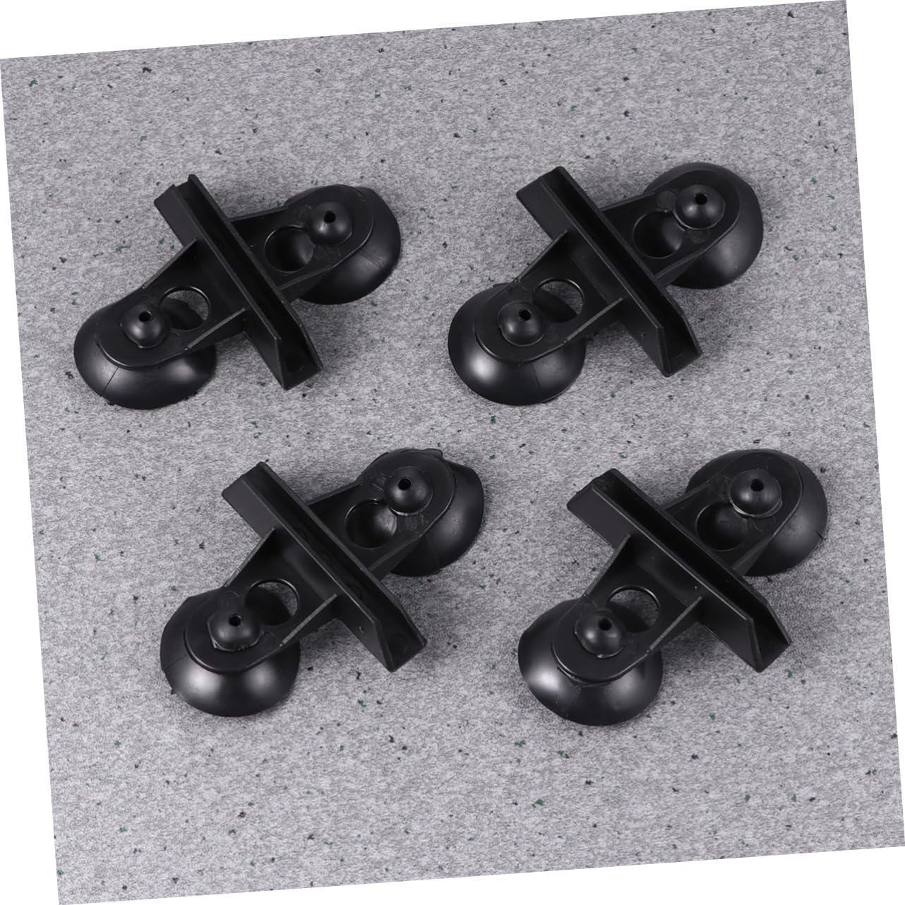 15pcs Black Aquarium Divider Set with Suction Cups Plastic Clips for Fish Tank Separation for Mixed Breeding and Safe Isolation of Freshwater Fish