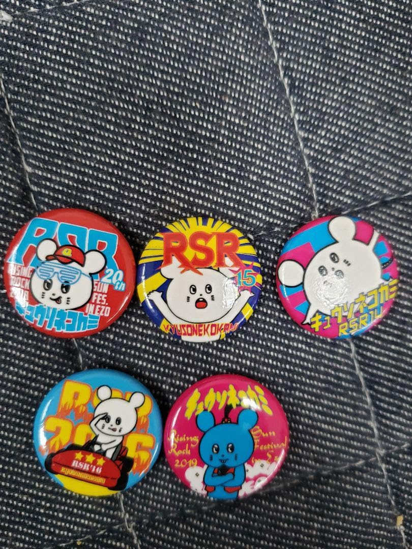 キュウソネコカミ 缶バッジ