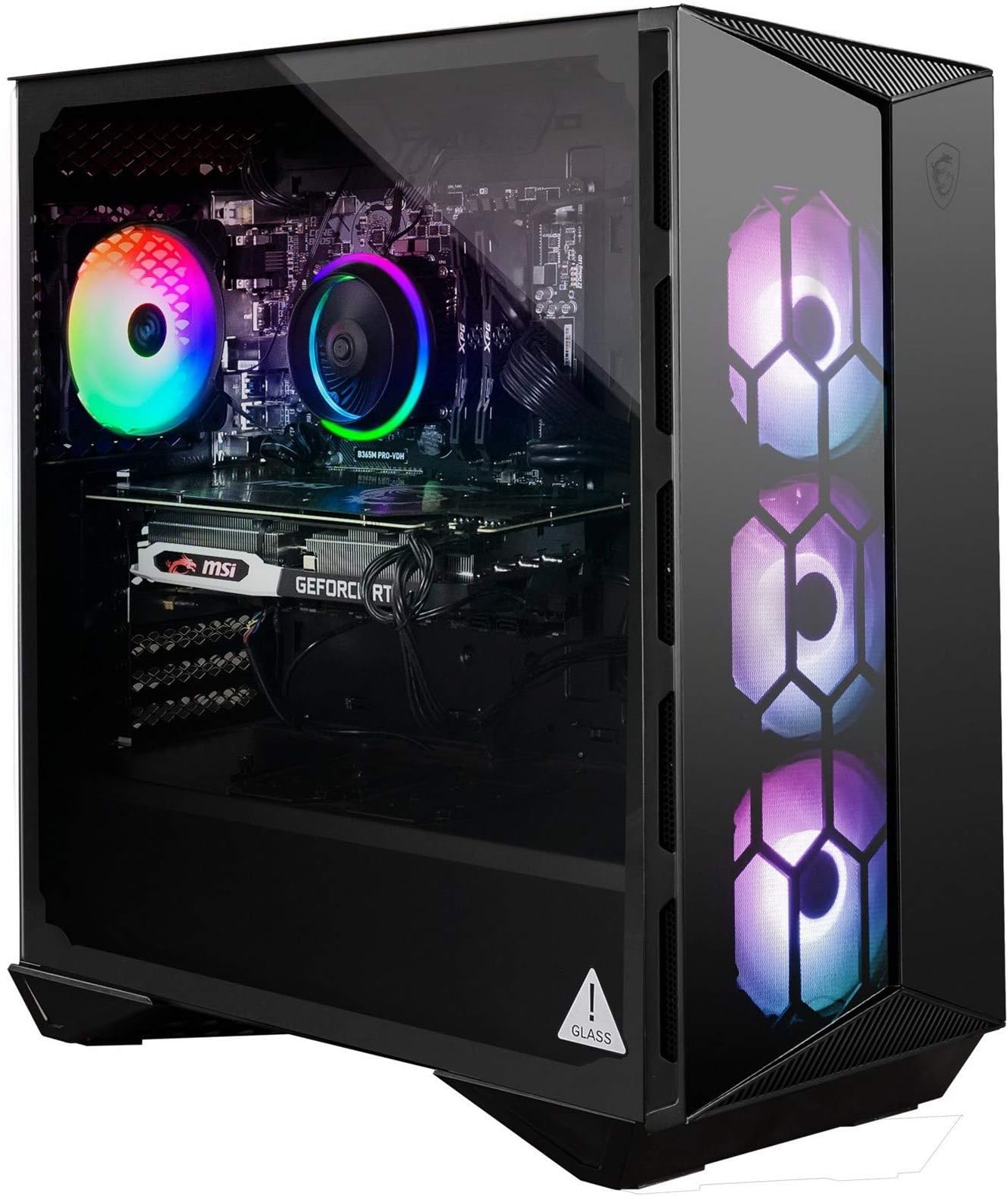Aegis R 10TD-068US Gaming Desktop Tower Intel Core i7-10700, GeForce RTX 3070, 16GB Memory, 512GB SSD + 1TB HDD, WiFi 6, USB Type-C, VR-Ready, Windows 10 Home