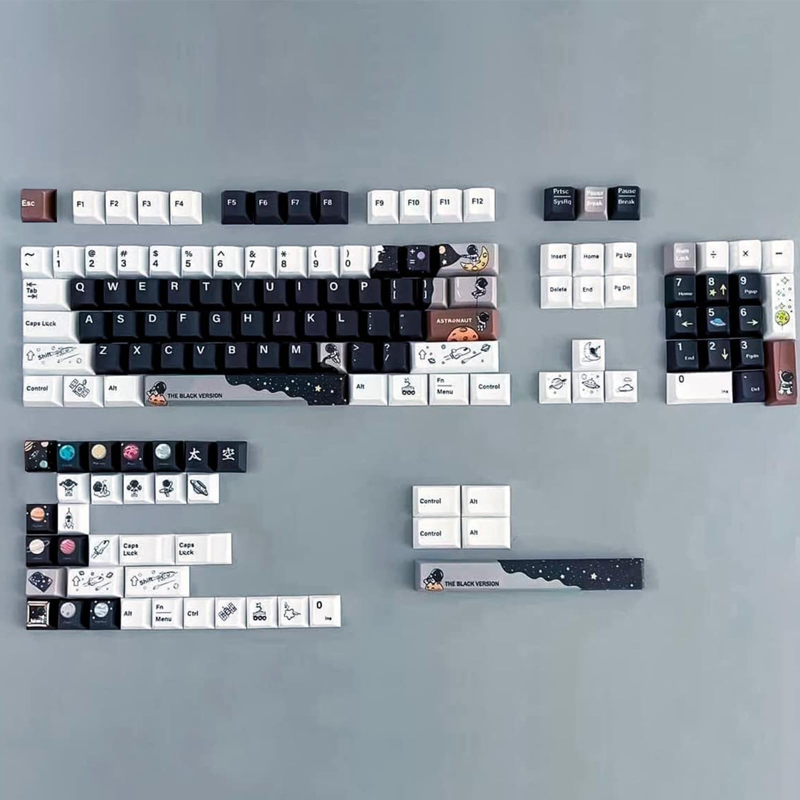 Amazon.com: ZXMICYFA 143 Keys Dye-Sublimation PBT Keycap Set