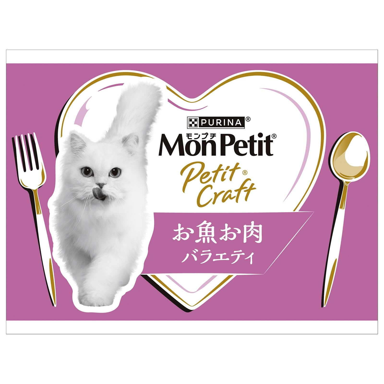 Amazon.co.jp: モンプチ プチクラフト パウチ キャットフード お魚お肉