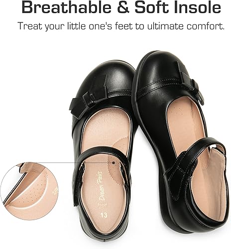 Miniatura 5 de DREAM PAIRS Zapatos planos de uniforme escolar para niñas Mary Jane (niño pequeñoniño grande)