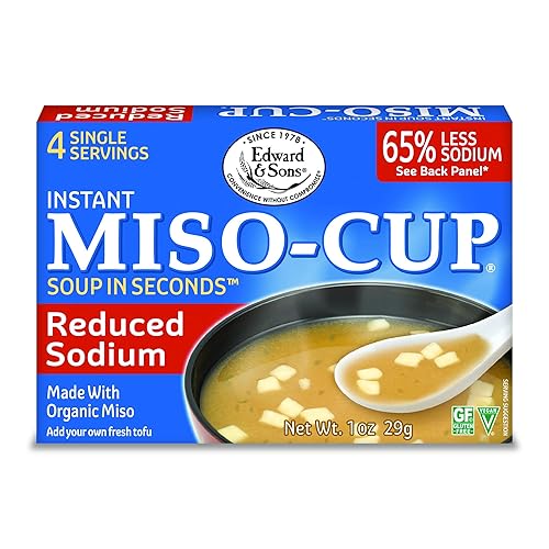 Edward & Sons Reduced Sodium Original Instant Miso-Cup - Instant