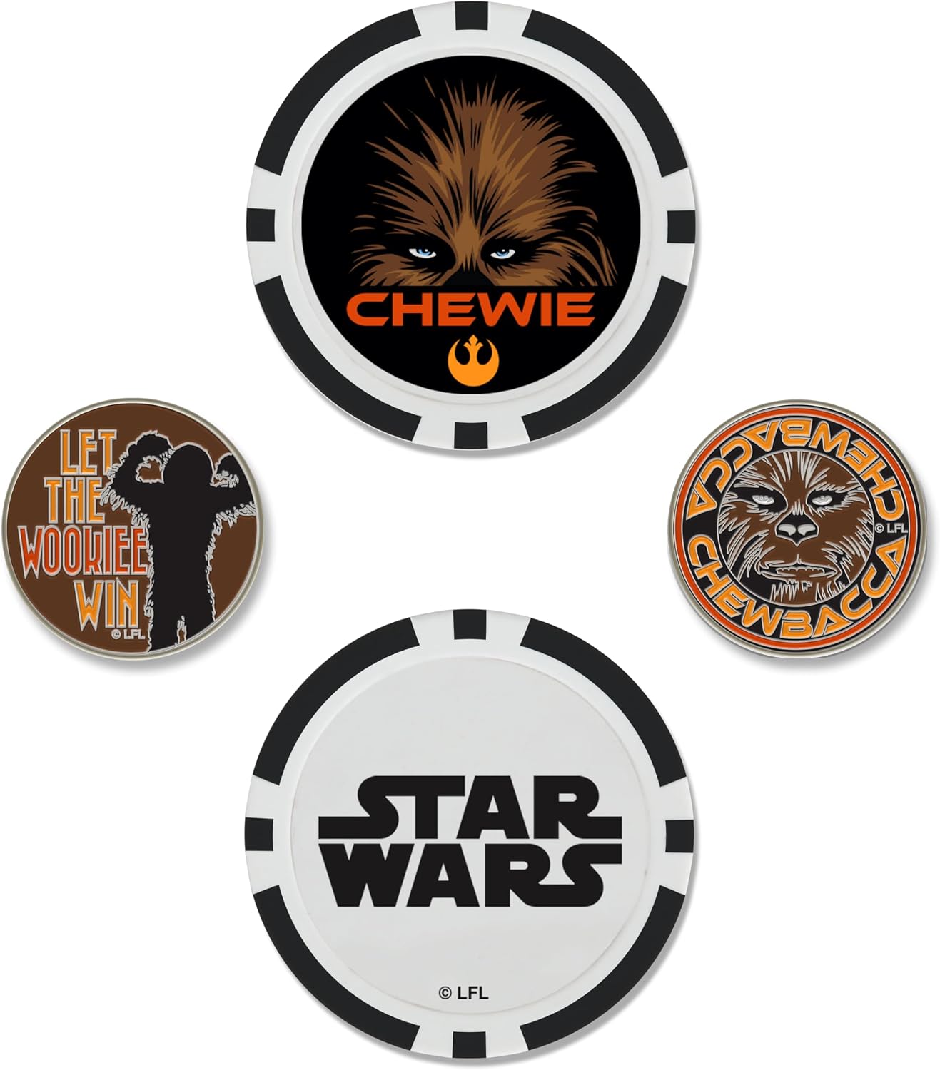 Team Effort LE Ball Marker Set Star Wars Chewbacca