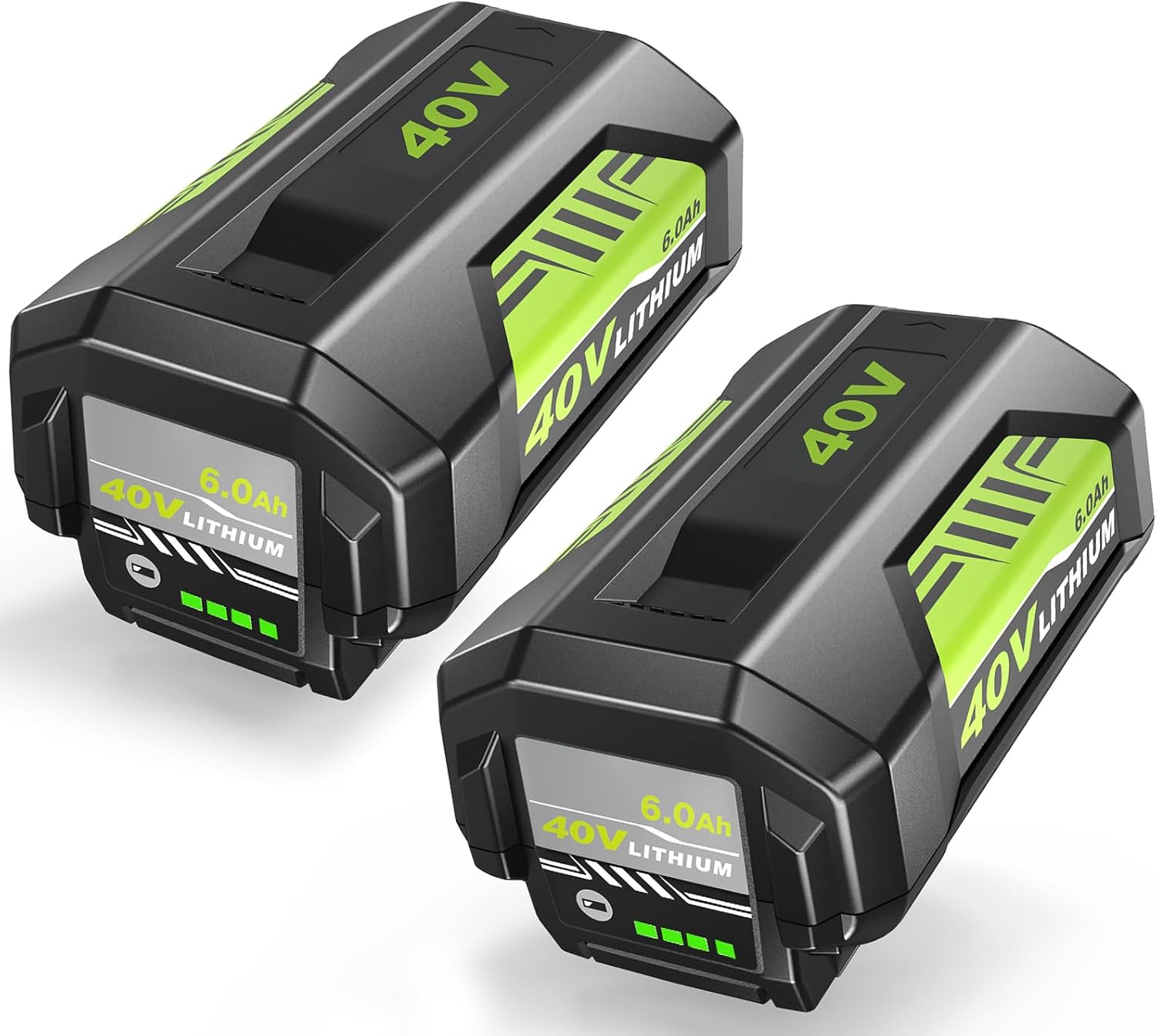 40 Volt Lithium-Ion 6.0 Ah Battery OP40602 Replacement for Ryobi 40V Battery 6.0Ah Compatible with Ryobi 40V Tools and Chargers 1-Pack