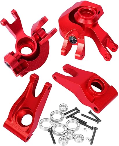 Pieza de mejoras para 110 SentonGranitoBigRockVorteks 3S Blx MEGA550 4X4, bloque de dirección frontal de aluminio, nudillos, cubos C, bloques de