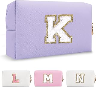 Bolsa de Maquillaje Personalizada Inicial A-Z...