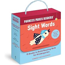 Phonics Makes Readers Sight Words Kindergarten 15 Books to Build Reading Skills
