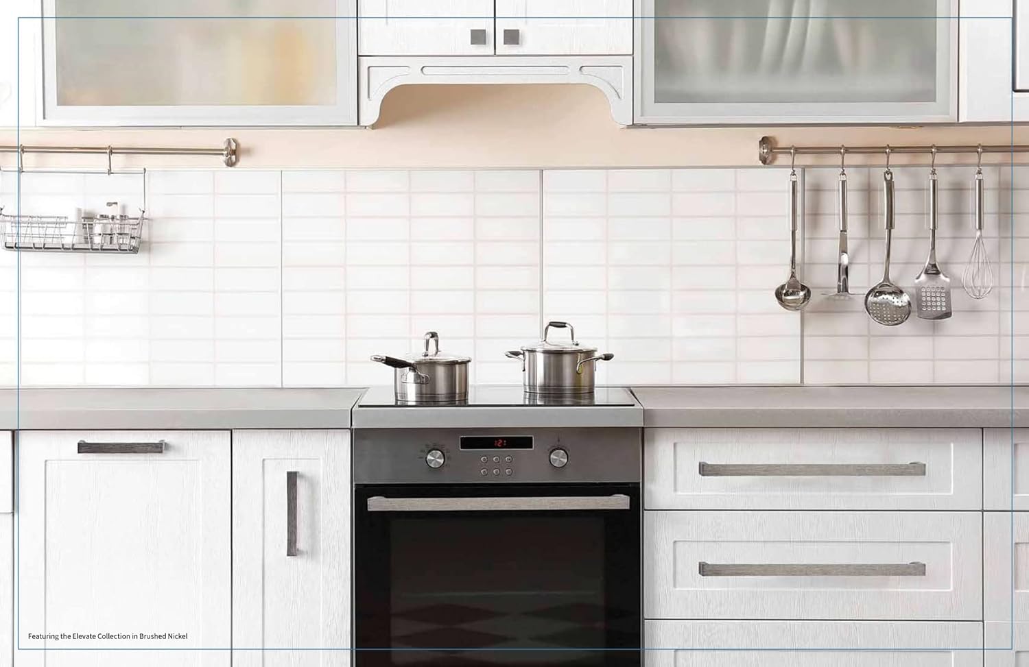 Berenson 2114-4GPH-P Berenson 2101-4-P Elevate 18 Inch Center to Center Appliance Pull from The Uptown Appeal Series