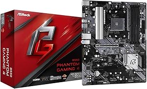 ASRock B550 Phantom Gaming 4 Motherboard