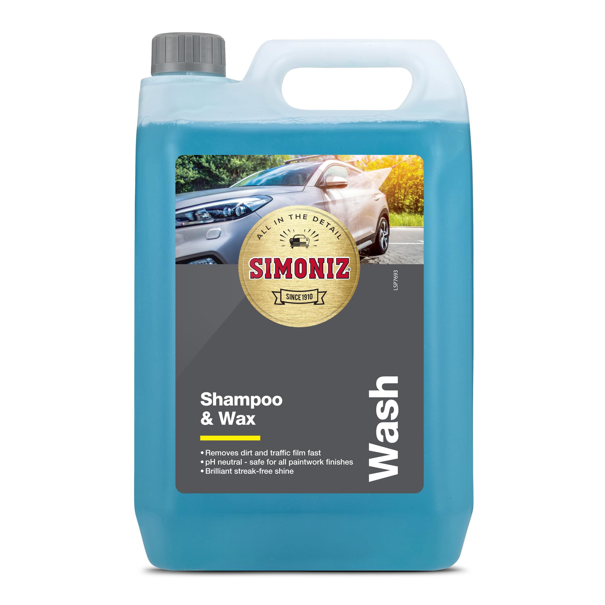 Simoniz SAPP0173A 2 in 1 Shampoo and Snow Foam, Blue