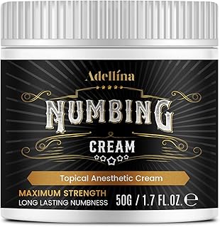 Numbing Cream Maximum Strength: Long Lasting Extra Relief with Arnica and Emu Oil (1.7 OZ)
