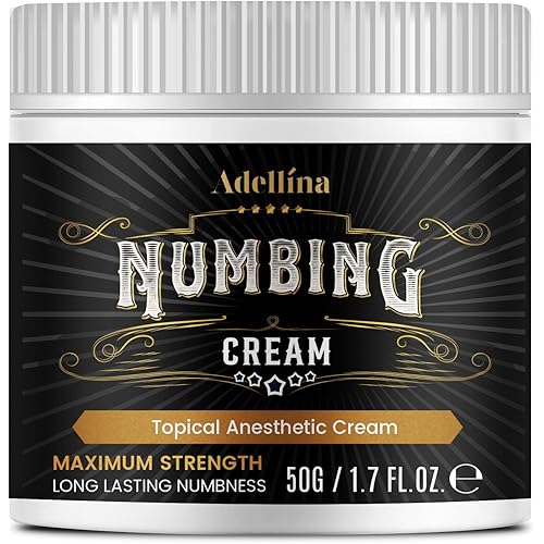 Numbing Cream Maximum Strength: Long Lasting Extra Relief with Arnica and Emu Oil (1.7 OZ)