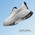 NORTIV 8 Chaussures de course pour femmes Coussin de marche Chaussures de tennis non-dérapant Gym Sports Sneakers athlétique ActiveFloat