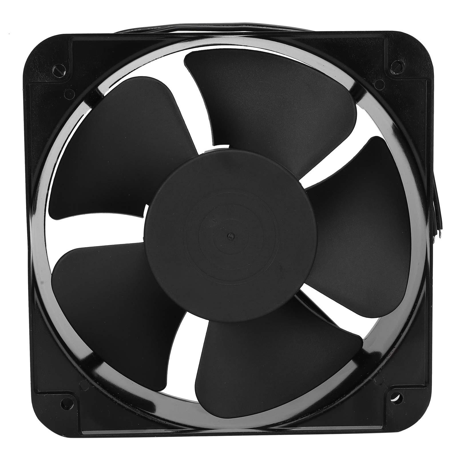 Wentylator Magnalium z łożyskiem Kulkowym, 5 łopatek, 2600 Obr./min, AC220V/240V, z pozycją łożyska obrobioną CNC, do Odprowadzania Ciepła, Wyciągu i chłodzenia.