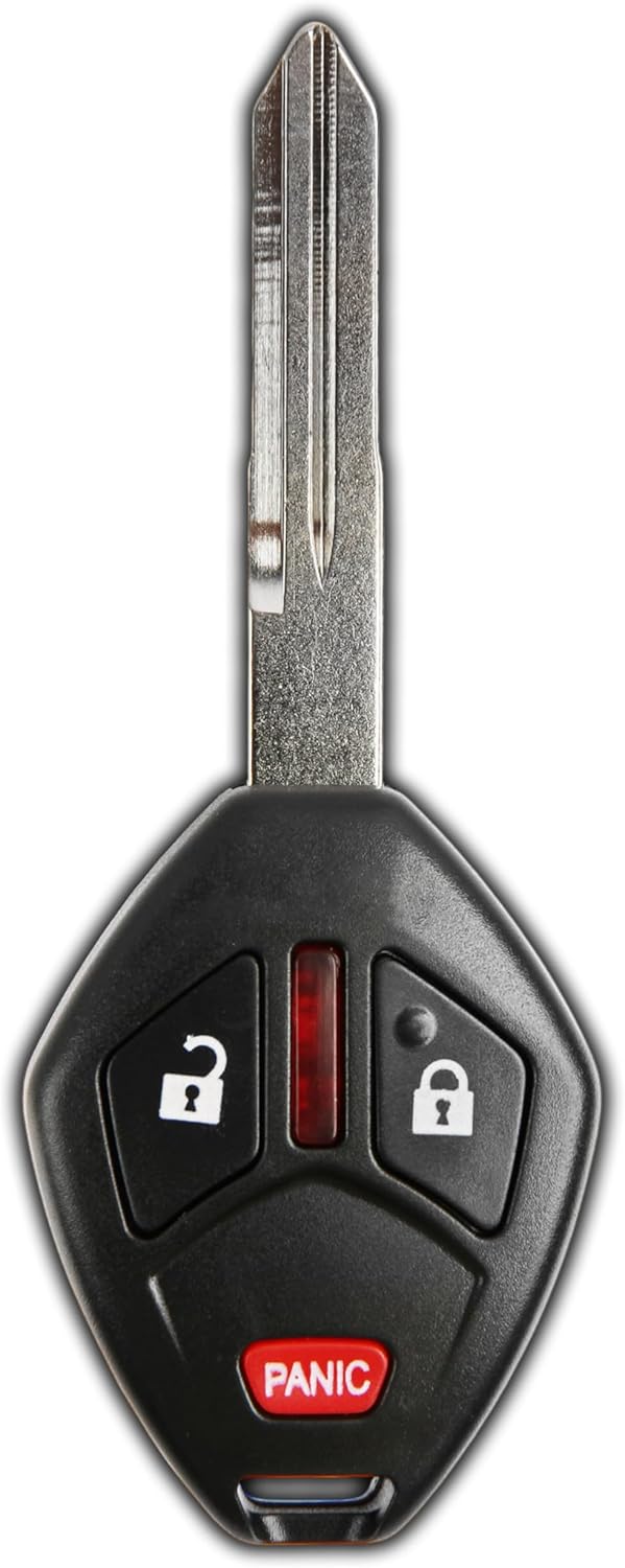 KeylessOption Key Fob Replacement for 2006 2007 2008 Mitsubishi Endeavor Remote, 3-Button OUCG8D-620M-A, Locksmith Required